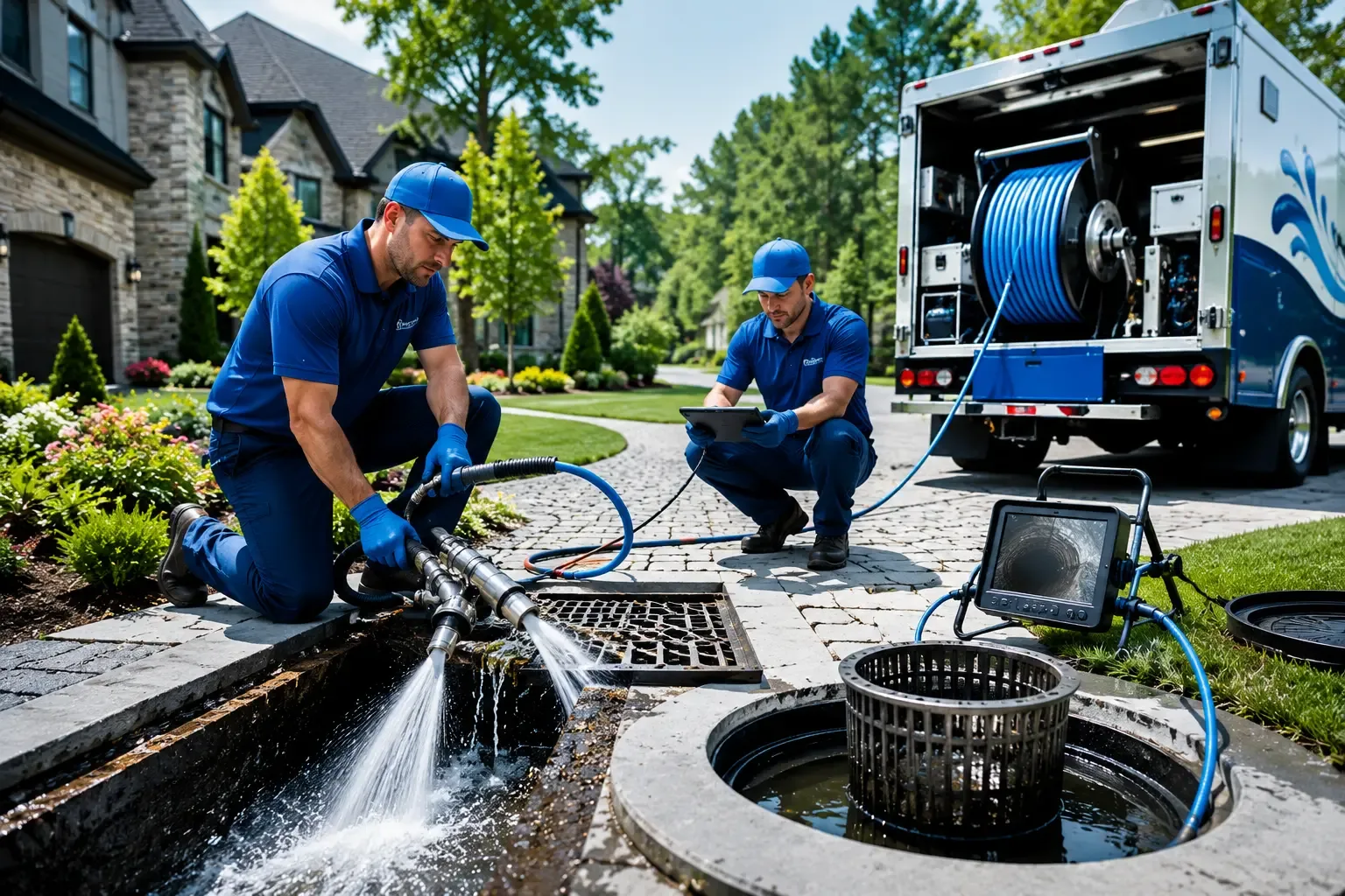Local outdoor drain cleaning professionals in West Liberty, OH