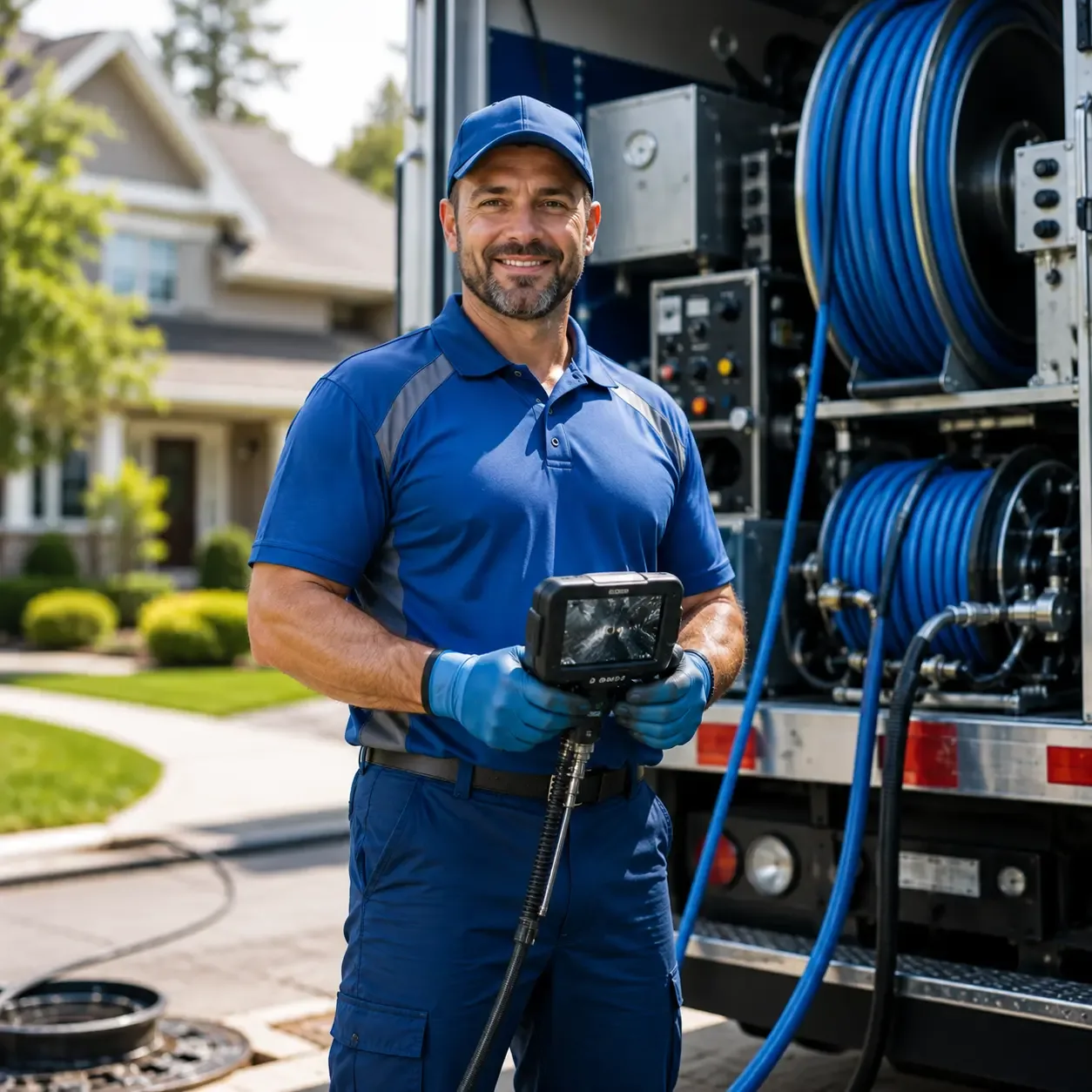 Local outdoor drain cleaning specialists in West Liberty, OH